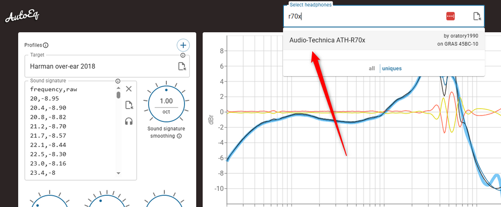 EQ Matching Headphones & IEMs with Autoeq.app
